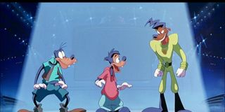 A Goofy Movie still-Max, Goofy, and Powerline dancing