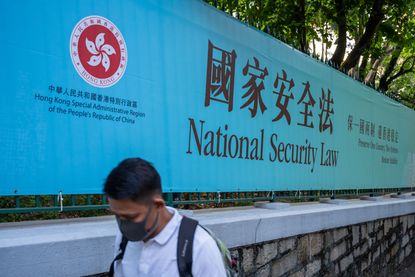 Hong Kong national security law.
