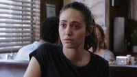 Emmy Rossum as Fiona Gallagher in Shameless.