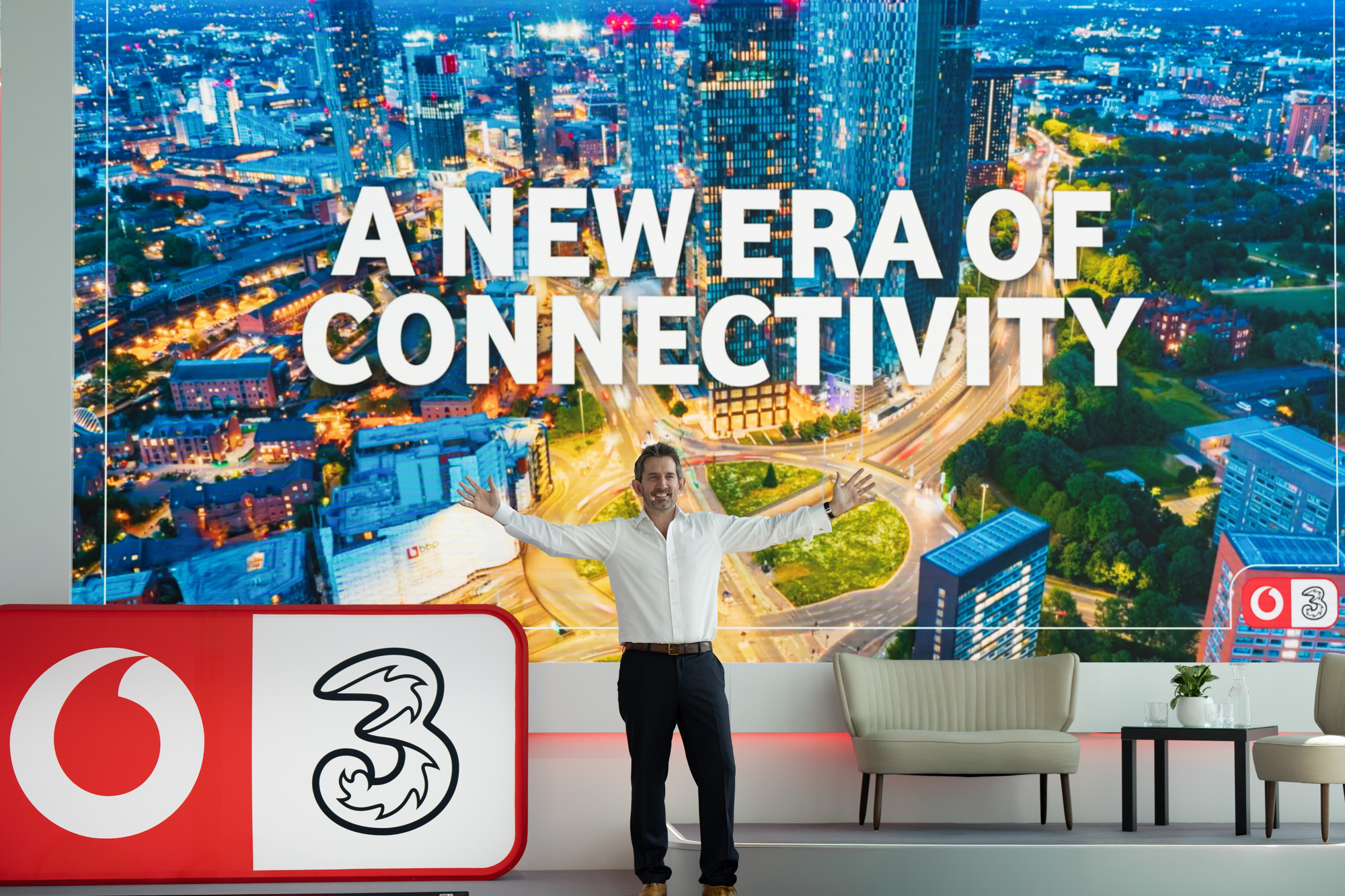 VodafoneThree CEO Max Taylor
