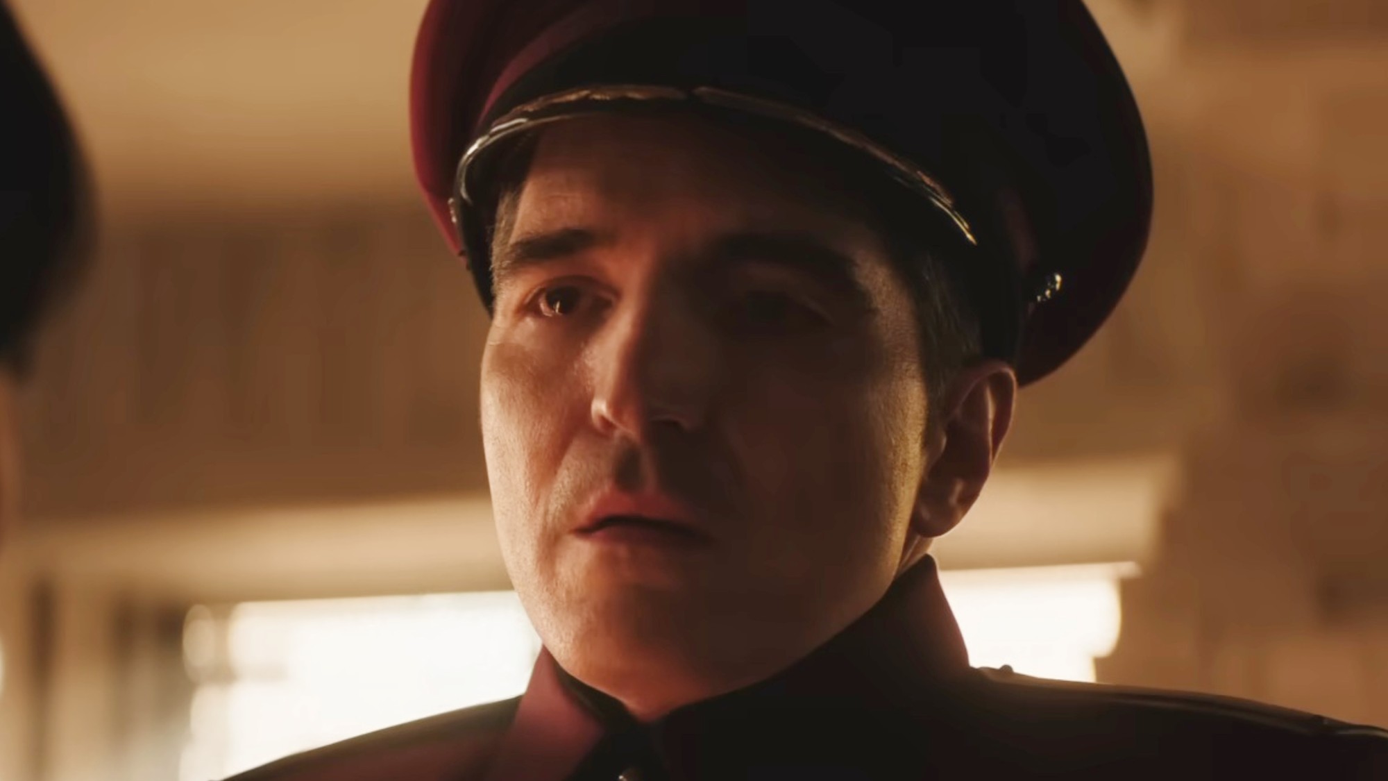 David Dastmalchian appearing annoyed as M. Bison in Street Fighter