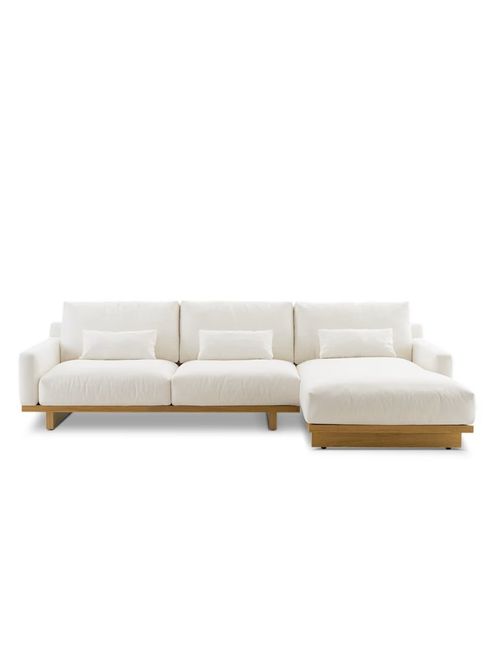 Mori Performance Fabric Chaise Sofa
