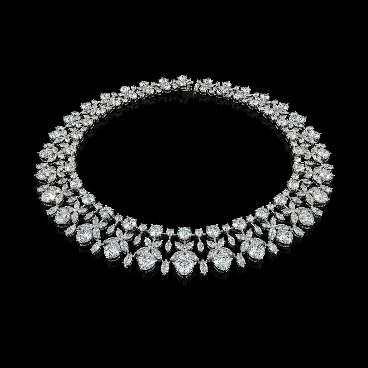 Diamond Tropical Drop Necklace