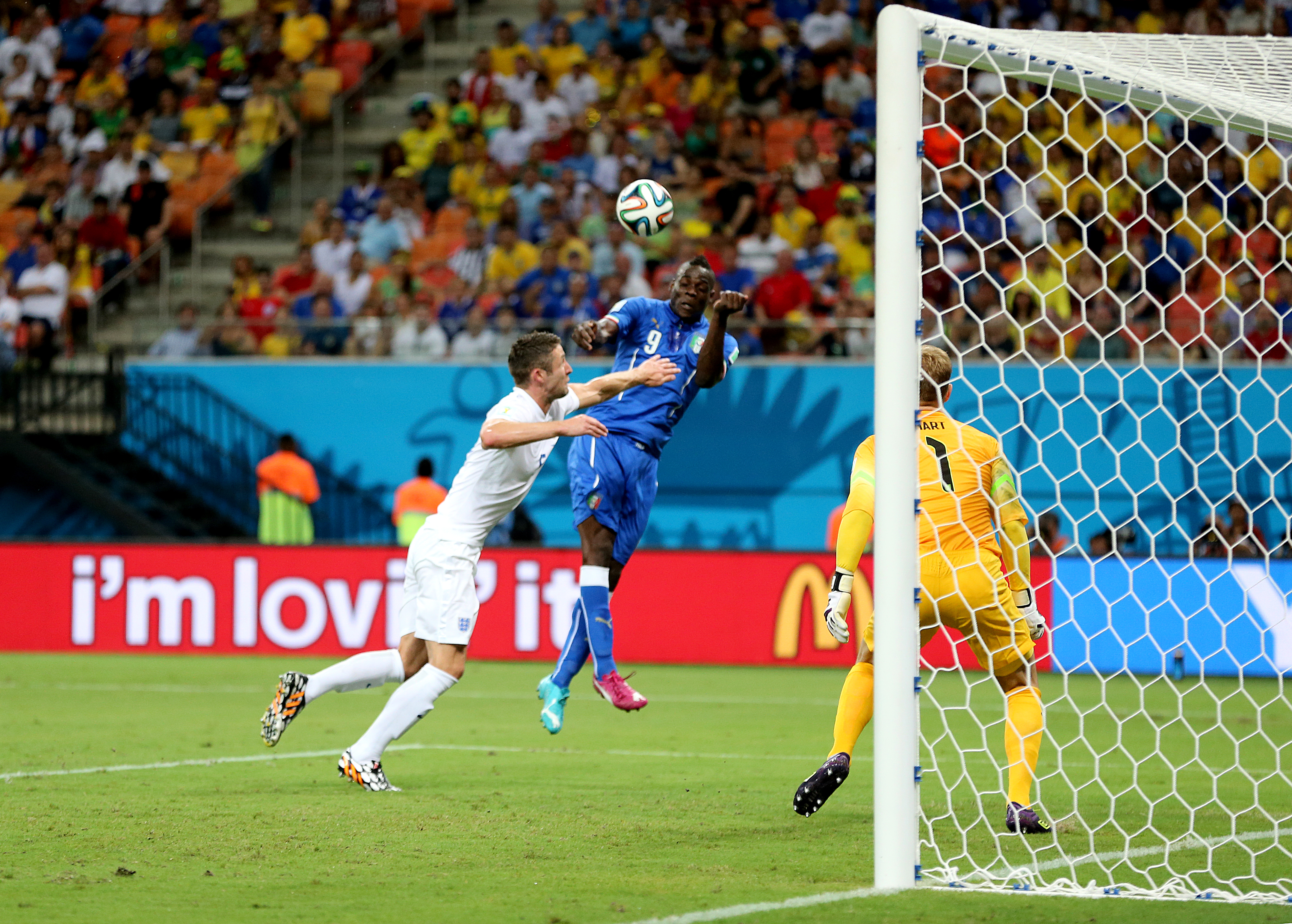 Mario Balotelli scored Italy's winner at the 2014 World Cup