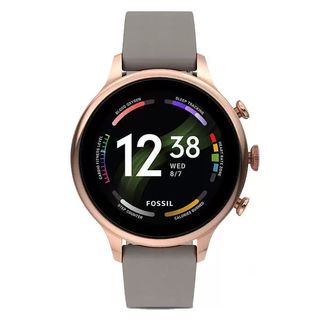 Fossil Gen 6 smartwatch in grey leather