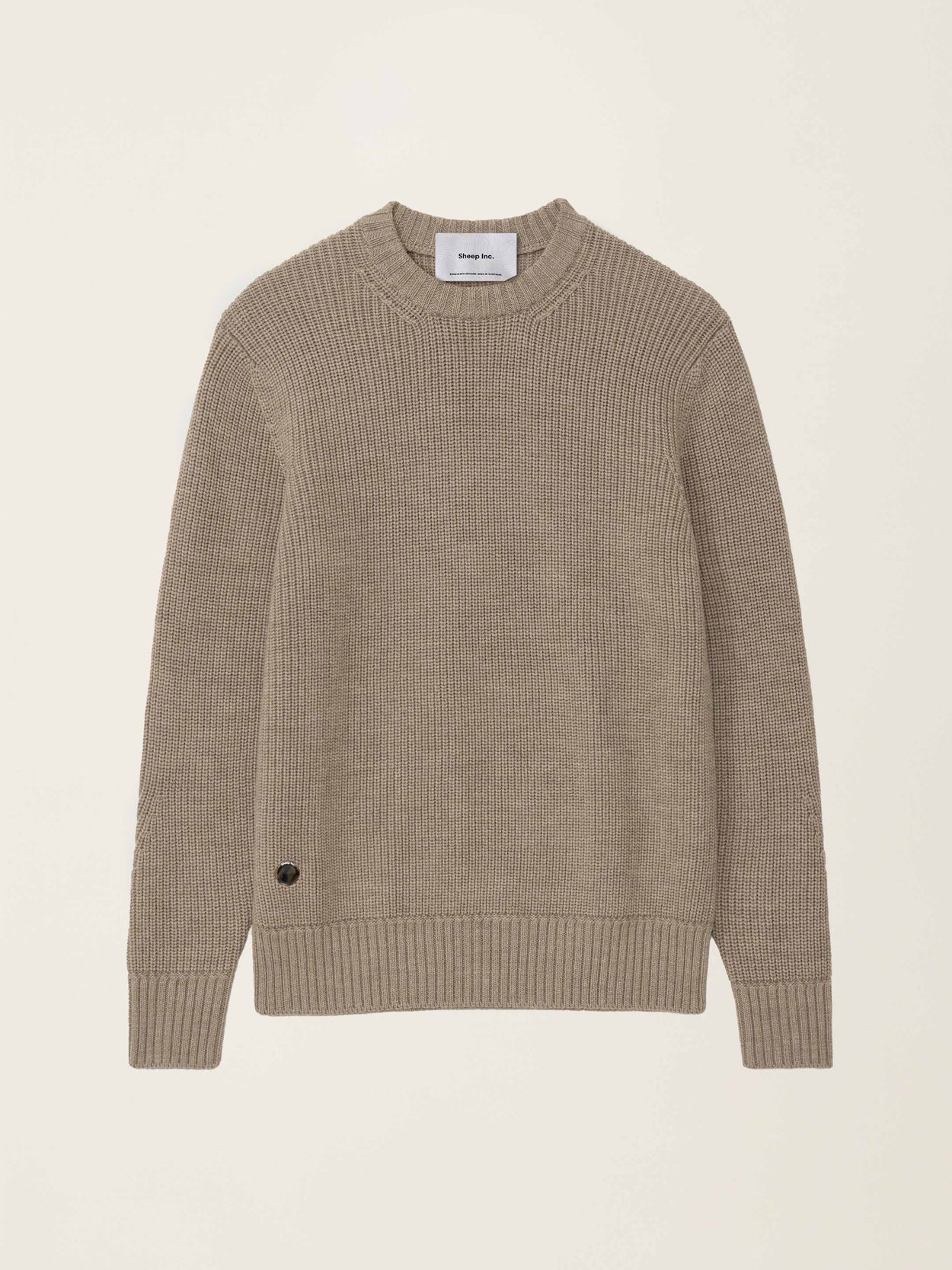 The Shepherd&#039;s Knit Crewneck - Fawn Brown
