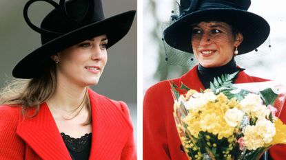 Kate Middleton And Diana Princess Of Wales