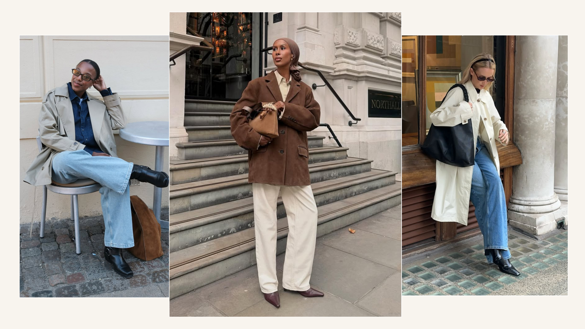 London girls jeans and boots looks, @taffymsipa, @basma_k, @chloekathbutler