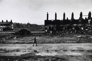Liverpool, Slum clearance, 1970s, by Don McCullin