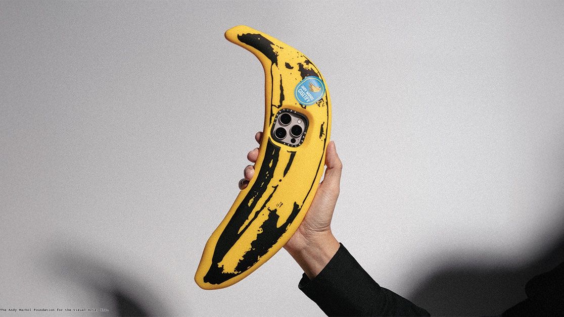 Casetify Andy Warhol Banana Collectible Phone Case