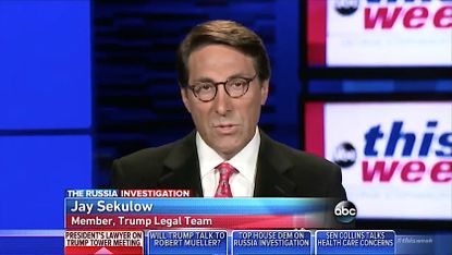 Jay Sekulow defends Don Trump Jr. on ABC News