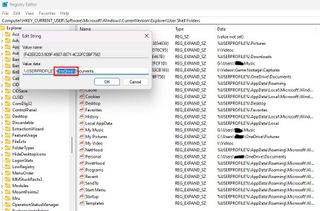 OneDrive registry edits