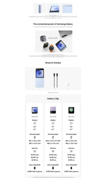 Galaxy Z Flip 6 marketing images leak