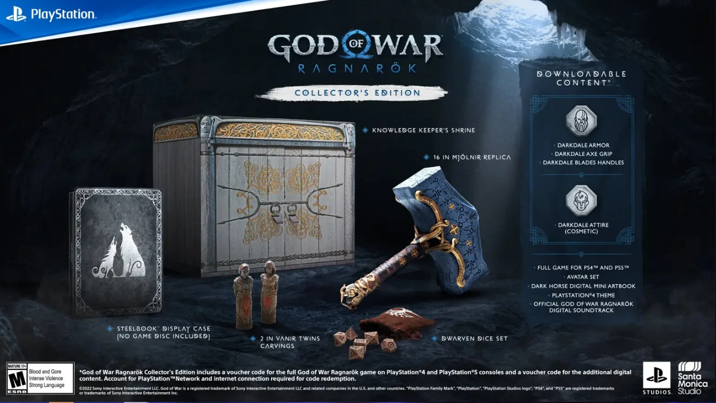 God of War Ragnarok Collector's Edition (physical)