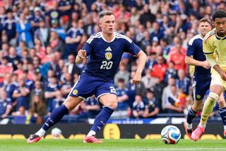 Scotland and Rangers striker Lawrence Shankland
