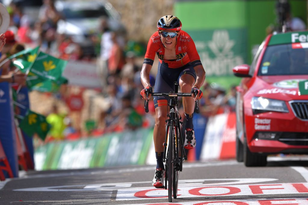 Dylan Teuns finishes stage 6
