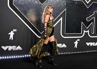 Taylor Swift on the 2024 VMAs red carpet