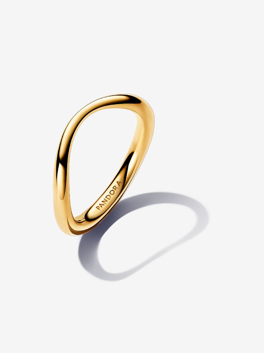 Organically Shaped Band Ring