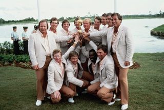 1983: With Jack Nicklaus as captain, Watson played in every match and contributed 4 points to the US team's narrow winning total of 14.5.