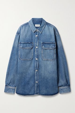 + Net Sustain Camryn Oversized Organic Denim Shirt