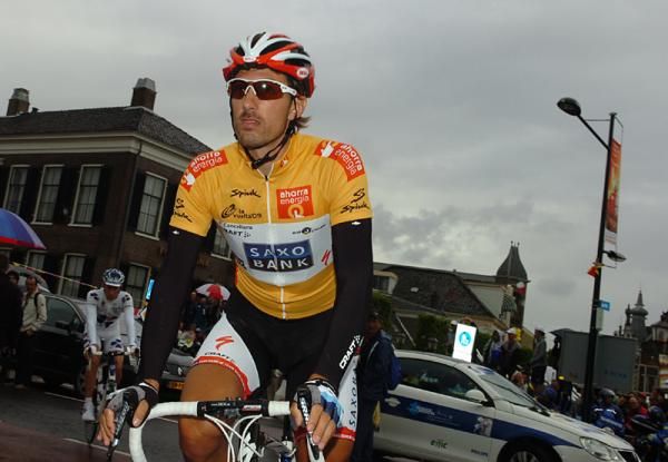 Race leader Fabian Cancellara (Saxo Bank)