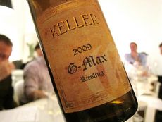 Most expensive Riesling - Keller G-Max