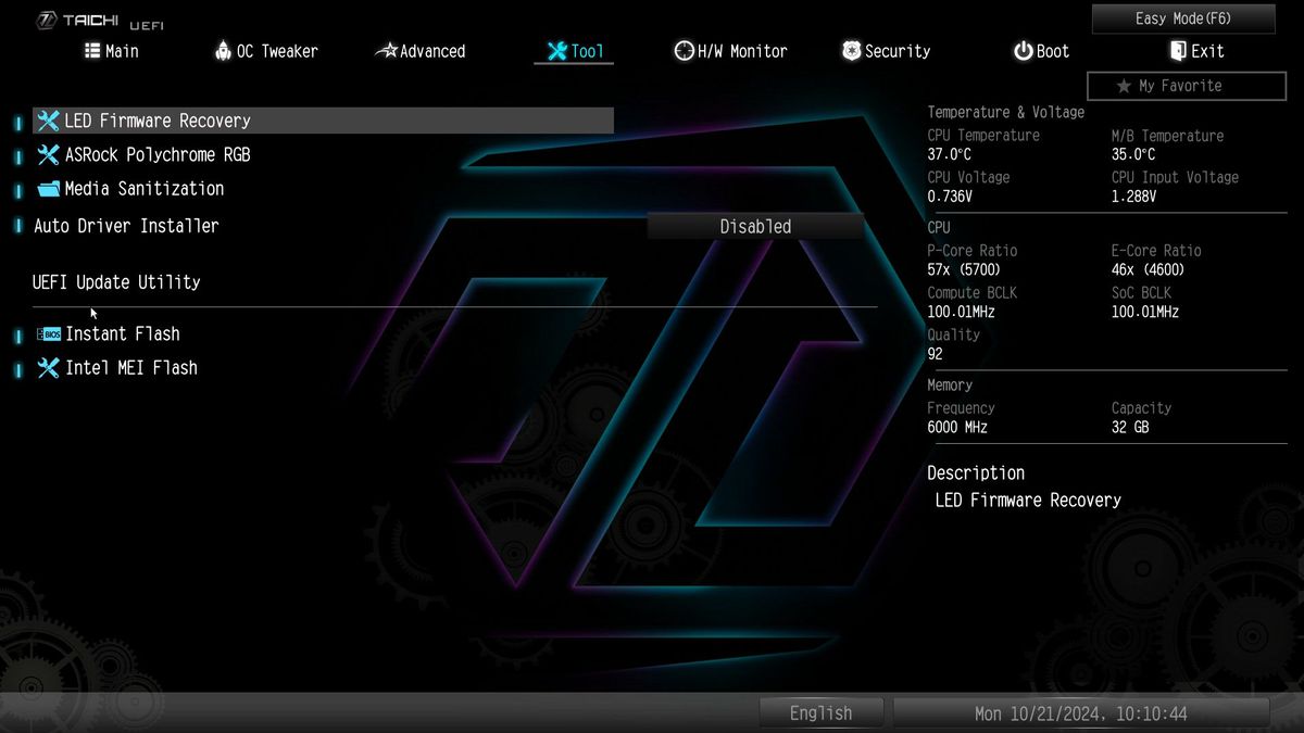 ASRock Z890 Taichi Lite