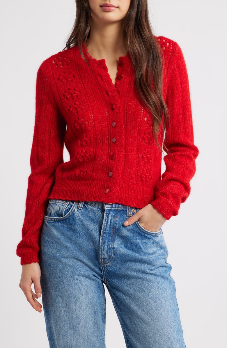 Cosette Pointelle Cardigan