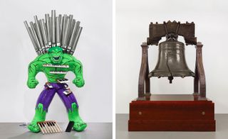 Liberty Bell imagined, Hulk, imagined