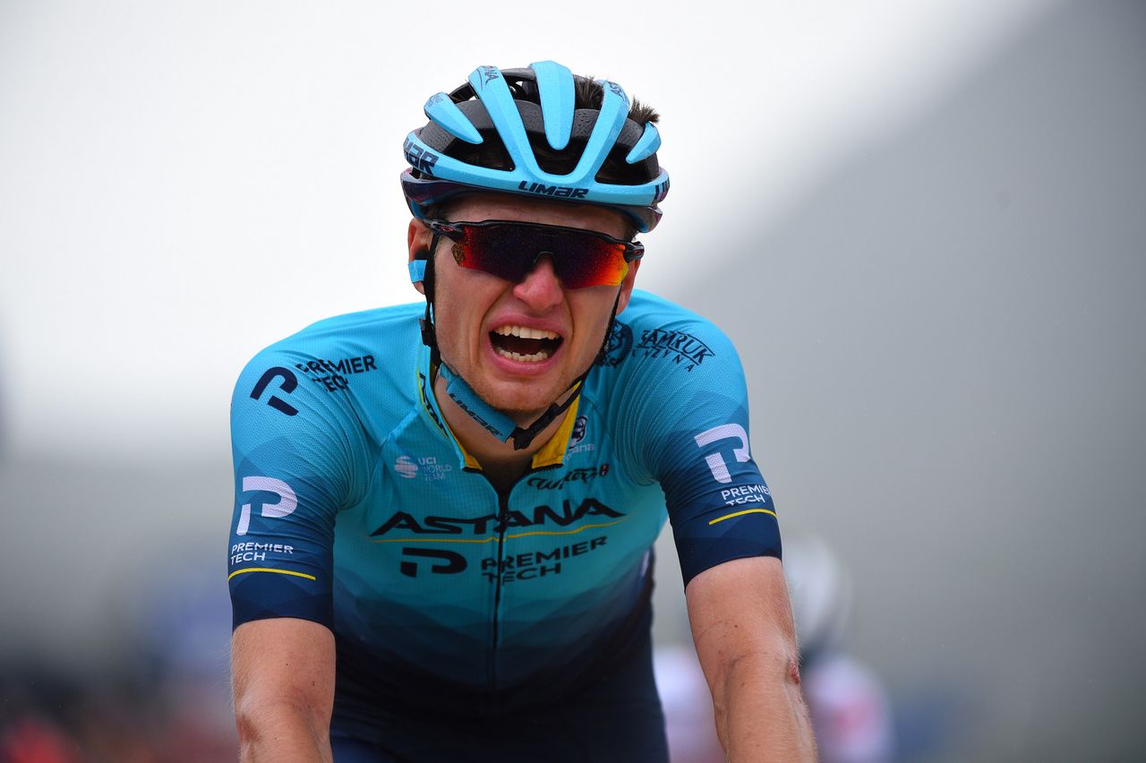 Giro d'Italia 2021 - 104th Edition - 9th stage Castel di Sangro - Campo Felice (Rocca di Cambio) 158 km - 16/05/2021 - Aleksandr Vlasov (RUS - Astana - Premier Tech) - photo Dario Belingheri/BettiniPhoto&Acirc;&copy;2021