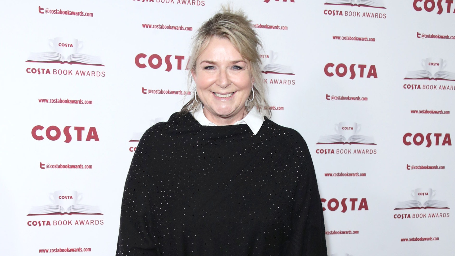 Fern Britton attends the Costa Book Awards