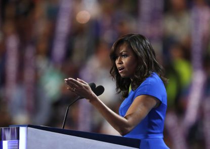 First Lady Michelle Obama made a remarkable speech.