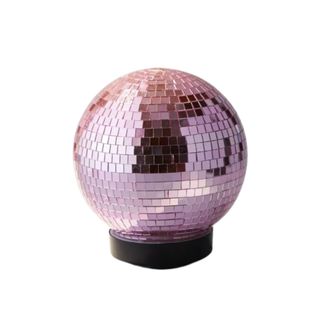 A purple disco ball diffuser