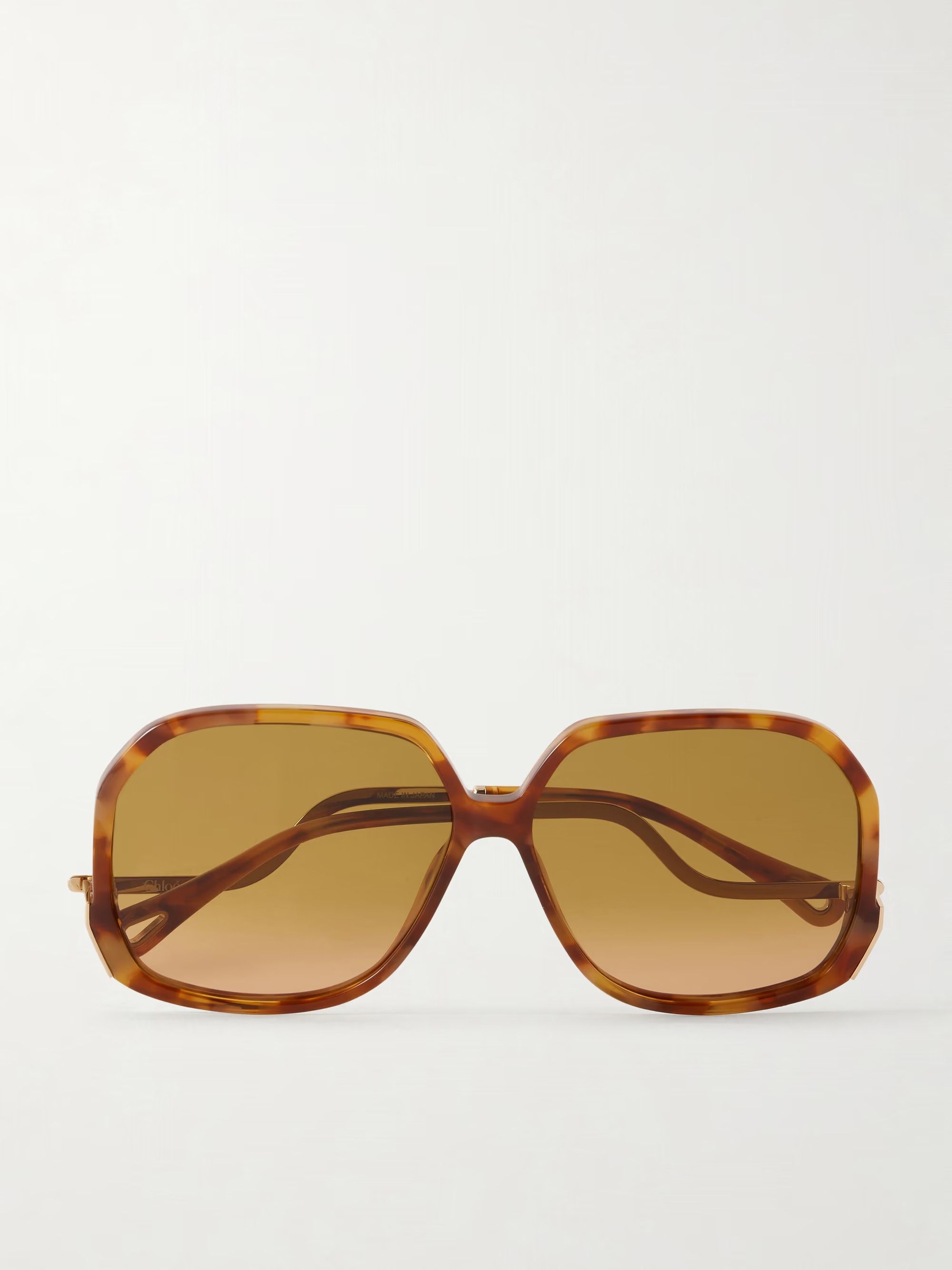 Chlo&amp;eacute; Eyewear, Squared-Frame Acetate Sunglasses