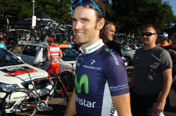 Valverde has said that he's happy to be back in Adelaide for the race.