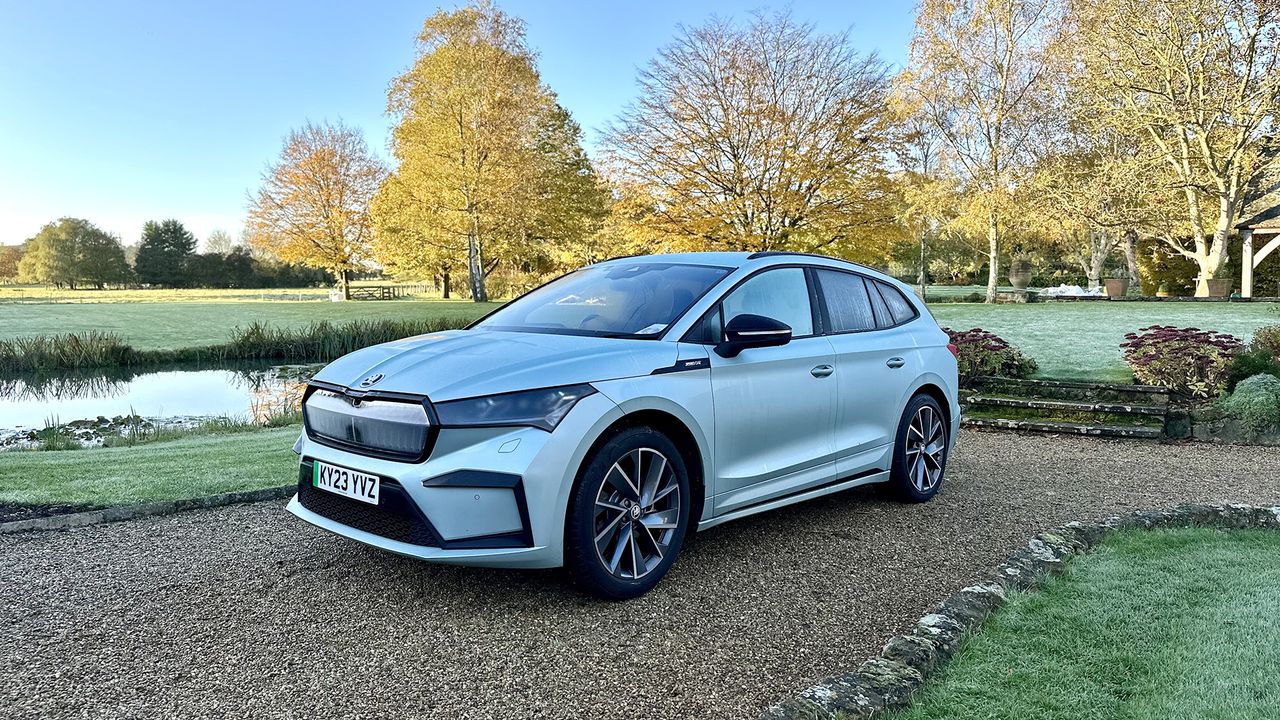 Skoda Enyaq iV 85x electric car