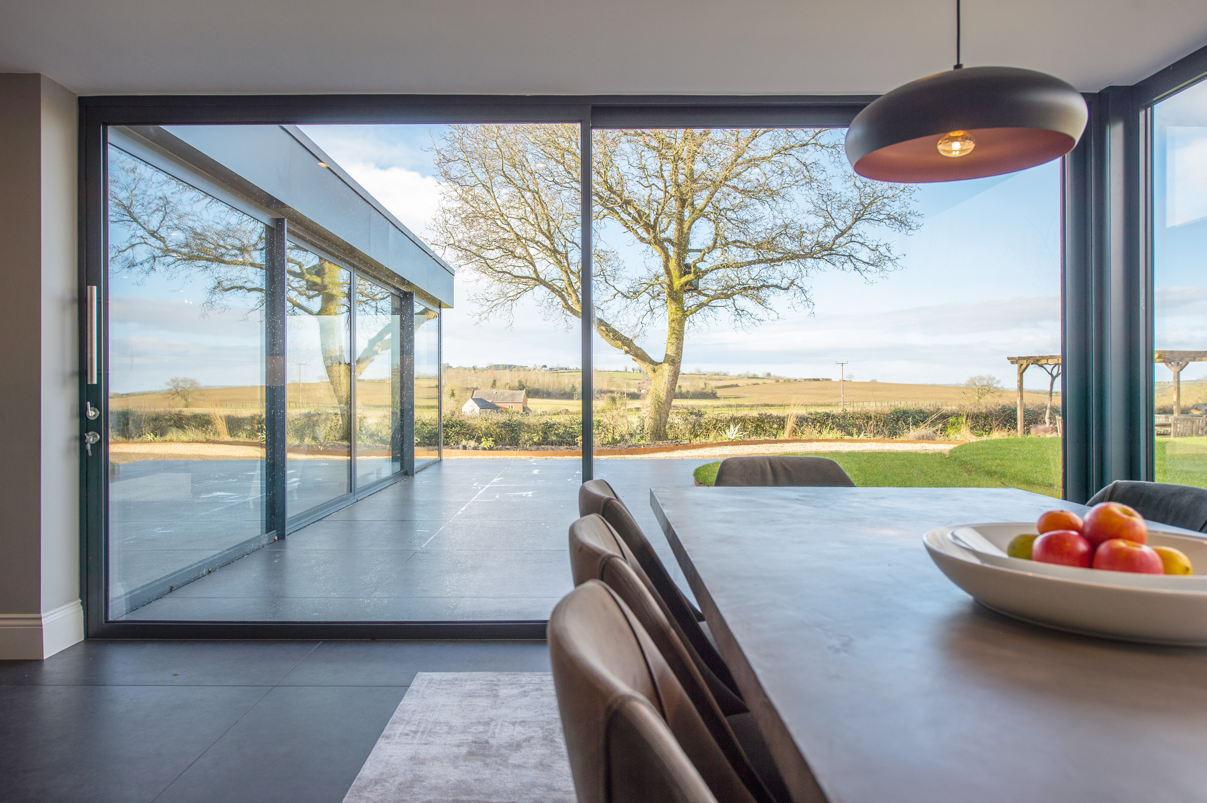 XP Slide Panoramic doors from Express Bi-Folding Doors