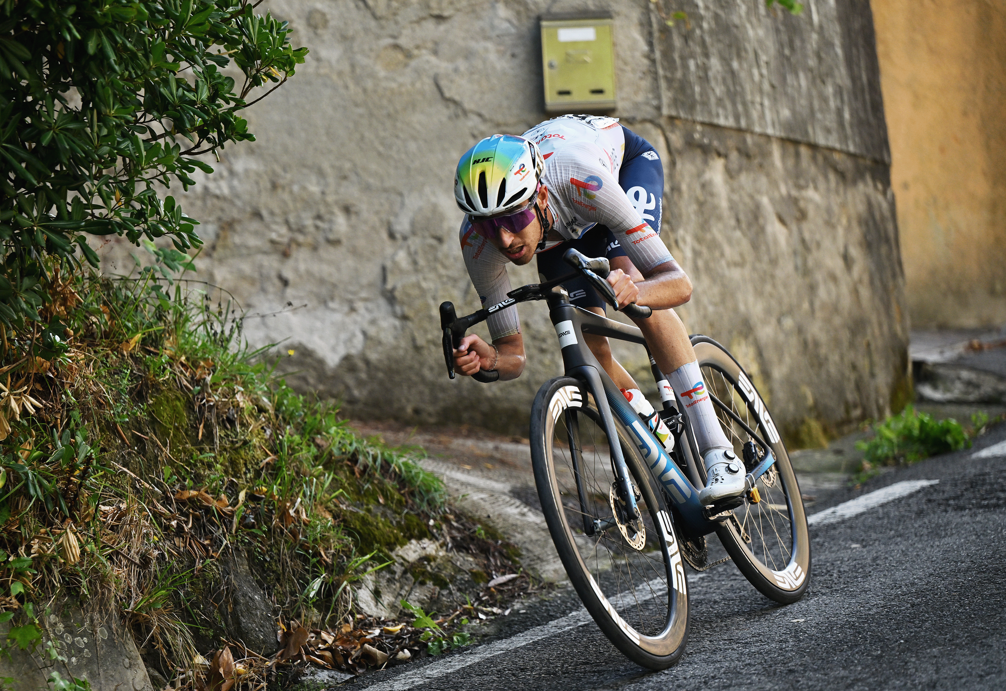 Jordan Jegat of France and Team TotalEnergies competes during the 73rd Gran Premio citta di Peccioli - Coppa Sabatini 2025