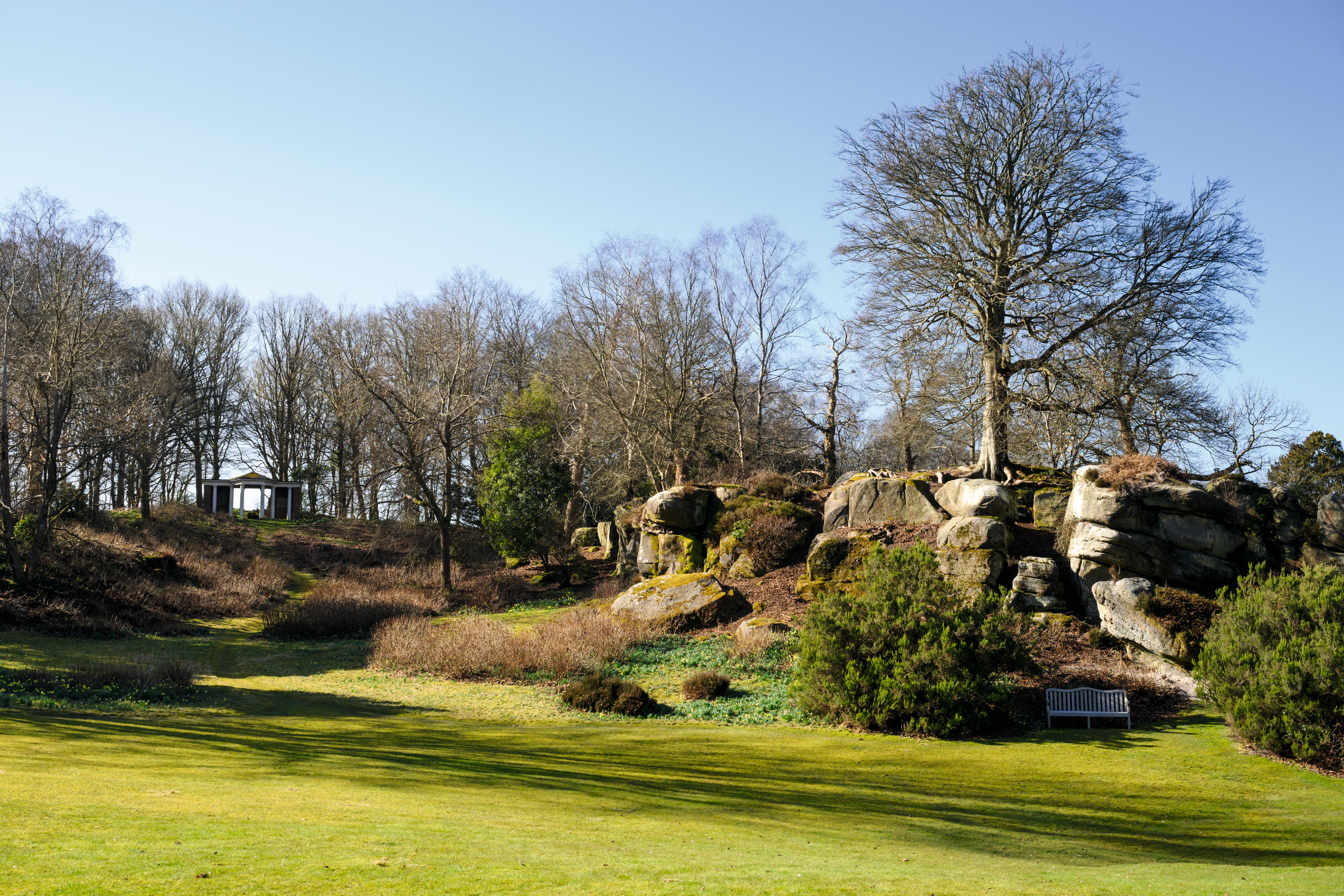 The garden of Penns in the Rocks