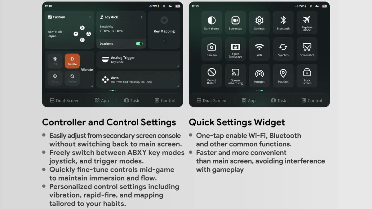 AYANEO Pocket DS - DS Launcher Features