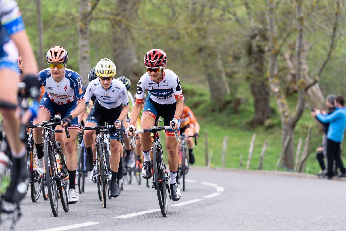Possible contenders for the overall, Ashleigh Moolman-Pasio, Emma Johansson, Megan Guarnier