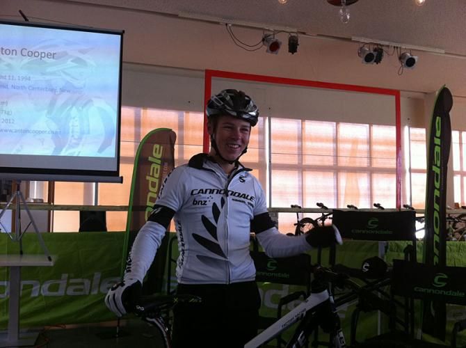 New Zealand national champion Anton Cooper (Cannondale Factory Racing)