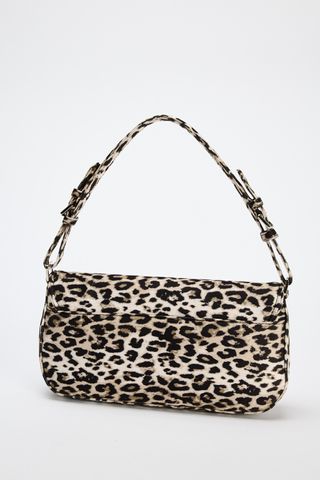 zara, Animal Print Shoulder Bag