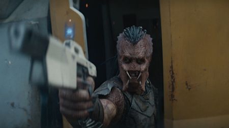 Dek in Predator: Badlands