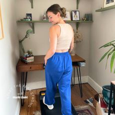 Walking pad review: Health Editor Ally Head testing out her walking pad for this piece