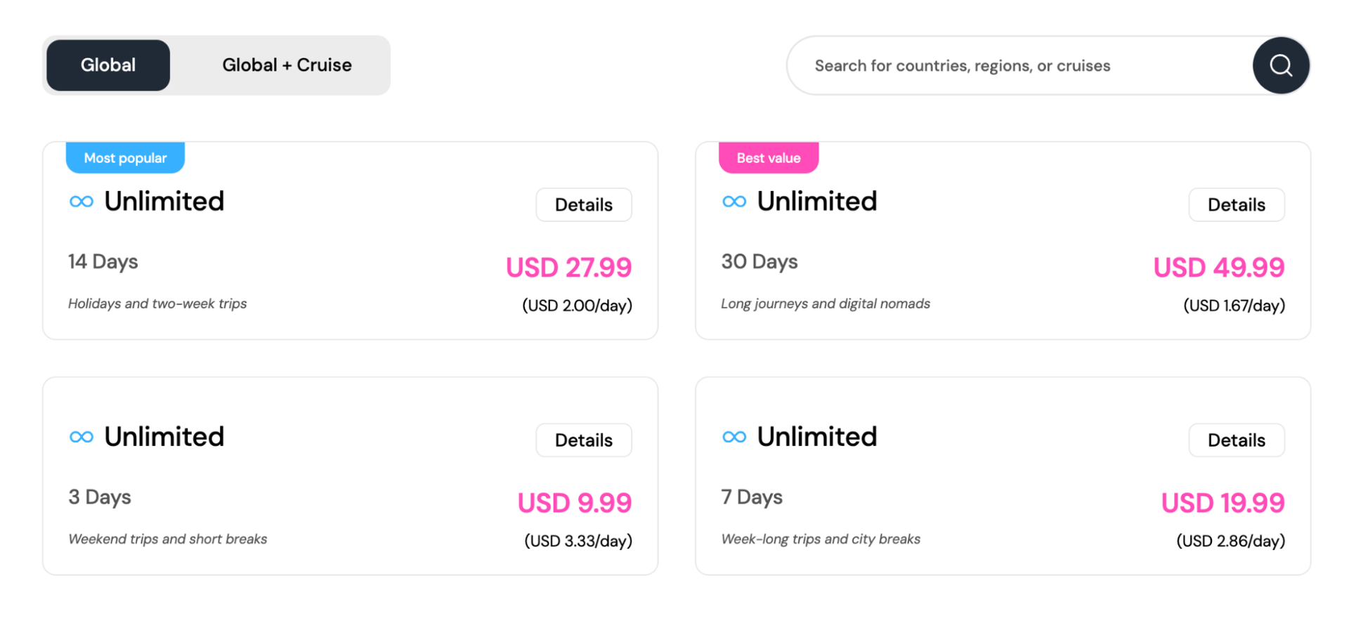 maya mobile global unlimited pricing