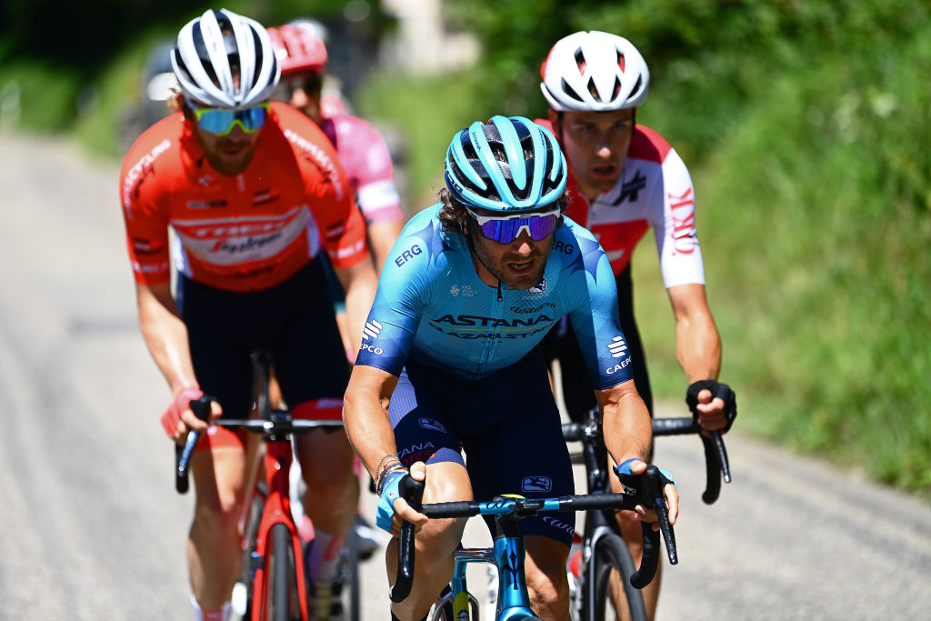 Quinn Simmons was again on the attack at the Tour de Suisse