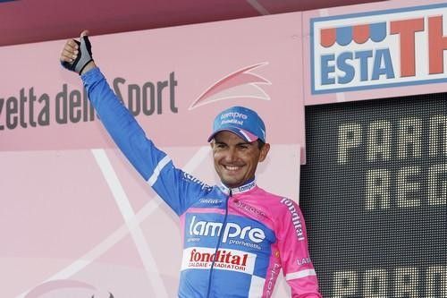 Thumbs up from the Italian time trial champ.