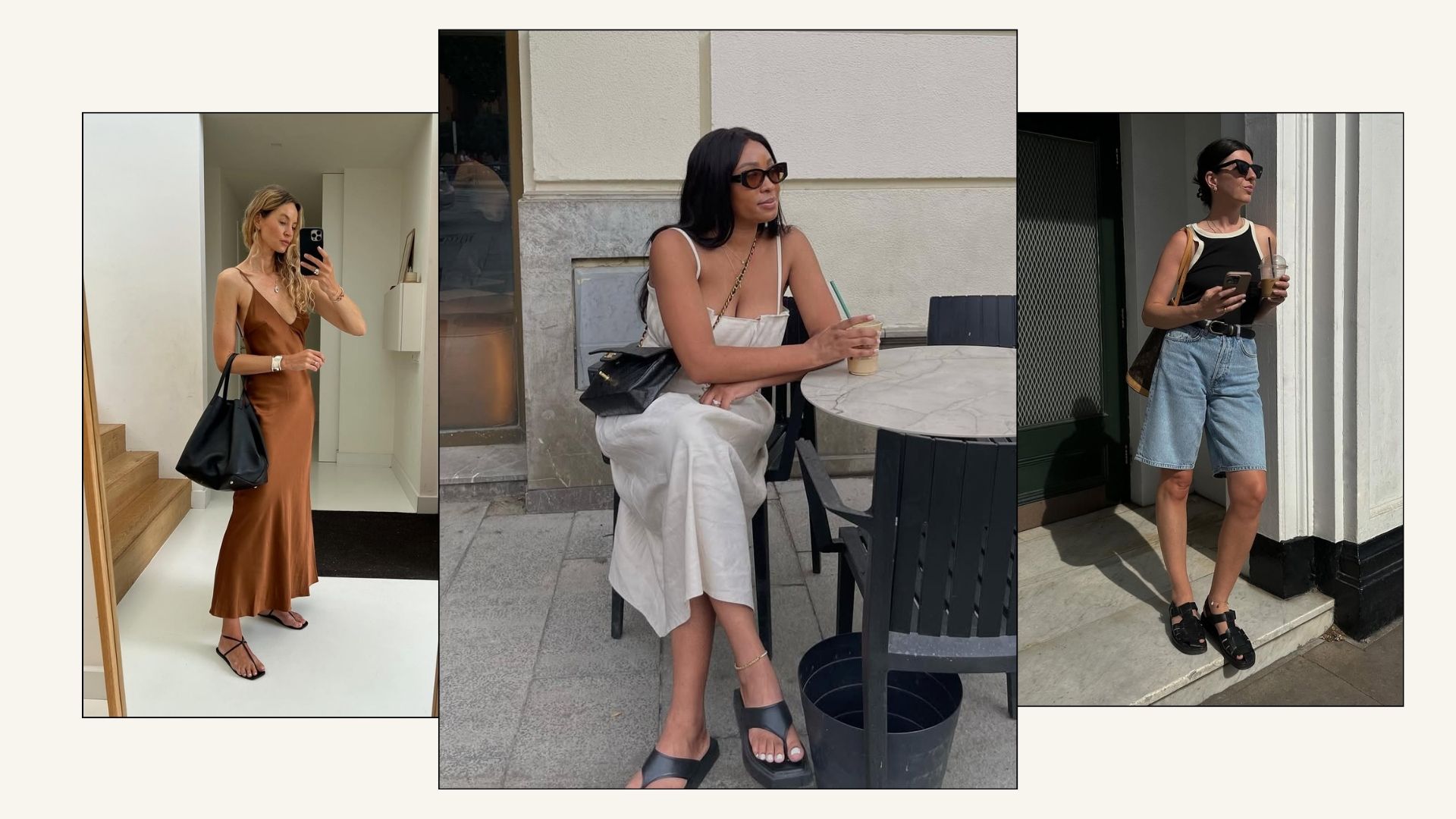 Best 90s sandals influencers