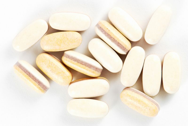 Probiotic supplement pills